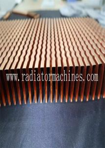 China 1-12 Mm Fin Height Radiator Fin Machine For Cuatomized Fin Length factory