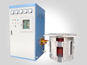 China Medium Frequency Aluminum shell furnace KGPS-250KW / 350kg factory