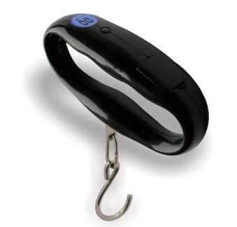 High precision strain guge sensor CR2032 battery Digital Luggage Scale 50kg /