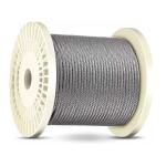 Tension Cable Steel Wire Galvanized Steel Rope 5/32 Diameter 5 X 26 Accepting