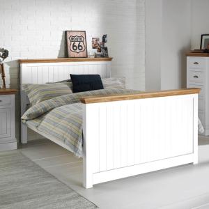 China modern single bed pine wood factory