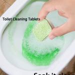 OEM Label Remove Dirt And Odor Bathroom Cleaner Tablets Automatic Toilet
