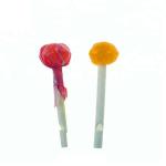 Cute Cartoon Shape Fruity Lolly Whistle Stick Assorted Flavor Halal Product