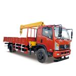 Building Compact Hydraulic Telescopic Boom Truck Crane 8 Ton With MOOG Cylinder
