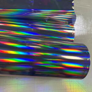 China PET Holographic Transfer Film , Metalized PET Film For Packing / Printing factory