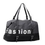 Black Gray 16.8L Sports Gym Bag With Shoe Compartment OEM ODM