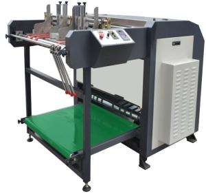China Powerful Automatic Grooving Machine , Box Making Equipment High Speed factory