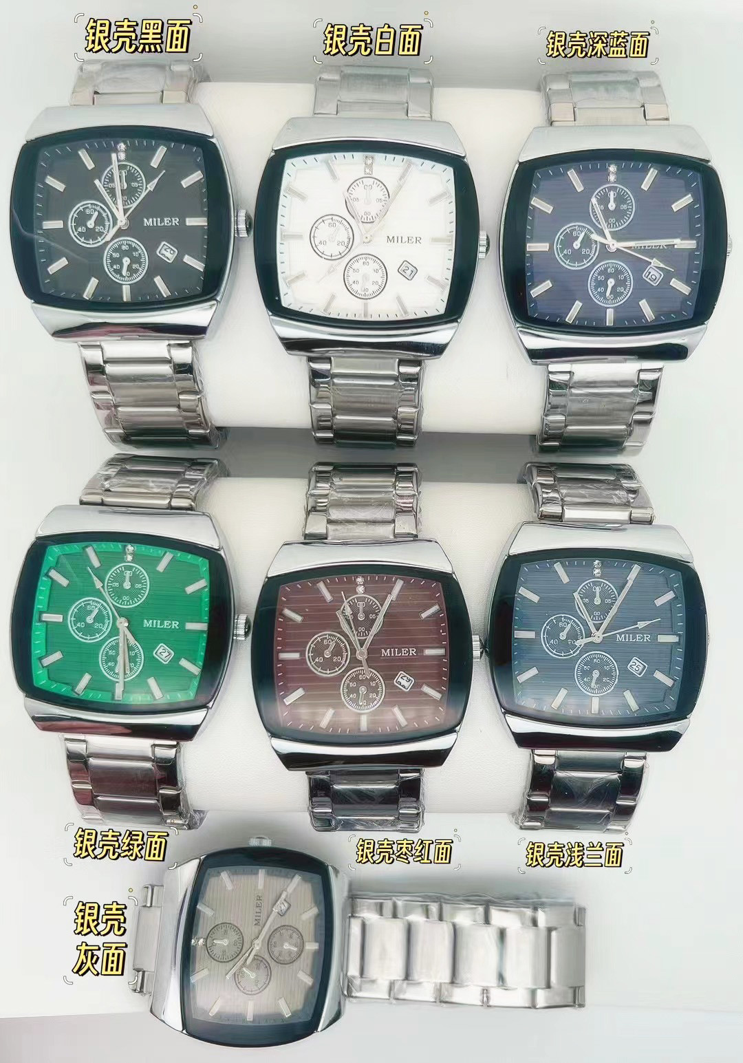 Stainless Steel Waterproof Brand Wristwatches Quartz for Men Luxury Fashion Business Watch Custom Logo