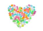 2cm Garden Walkways Decoration Resin Luminescent Stones
