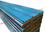 Recycled Usage Fire Resistant Rock Wool Sandwich Panels Easy Installation Roof