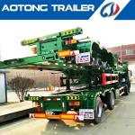 20ft / 40ft Skeleton Shipping Container Semi Trailer Skeletal Truck Trailers