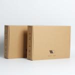 Kraft Cosmetic Serum Dropper Bottle Packaging Gift Boxes Eco Friendly Material