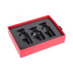 20*15*5cm Matt Lamination Slide Out Gift Box , Essential Oil Paper Box Red