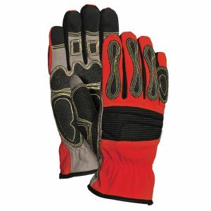 China Knuckle Padded Rescue Extrication Gloves Vehicle Protective Oil Water Repellent factory