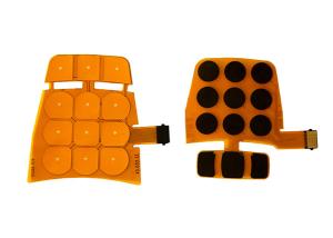 China 0.5OZ Copper Calculator Polyimide Material Flexible PCB Board factory