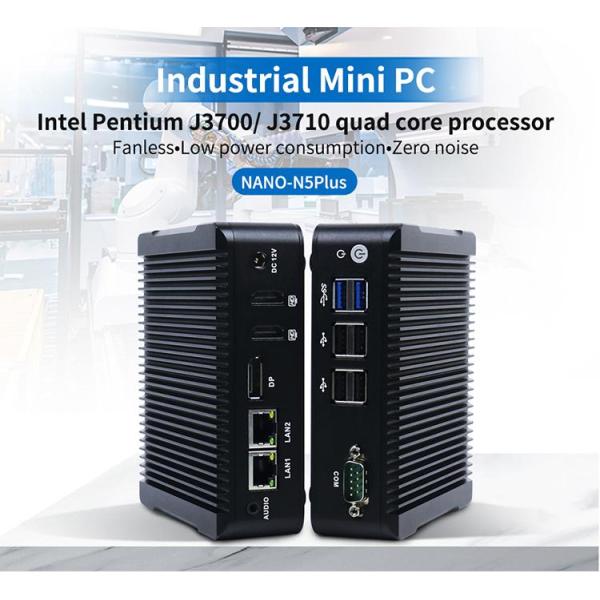 Industrial Mini PC Intel Pentium J3700/J3710 quad core processor