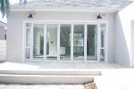 Powder Coating Frame Finishing Glass Folding Door for High Energy Efficiency and