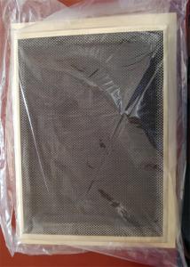 China 25mm 5.2mm Brass Ventilation Plate Honeycomb Ventilation Panels With Frame factory