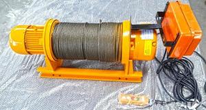 China CE ISO GOST 110-440 Volt Light Duty Electric Winch For Construction factory