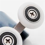 Anti Erosion Sliding Shower Door Wheels , Zinc Alloy Double Shower Door Pulley
