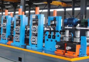 China Precision Tube Mill , Blue Welded Pipe Mill Professional Dia 114 Mm factory