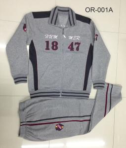 China Men's tracksuit,men's 2pcs set,men's kiniting suit,men's sportwear factory