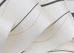 Waterproof Non woven Wallpaper Curve Lines Pattern for Living Room 0.53*10M