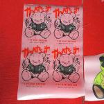 Medium Cotton Printing PET DTF Transfer Film 30cm x 100m Color Fastness