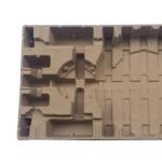 Biodegradable Molded Pulp Shipping Tray Electronic Product Packaging Tray