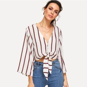 China women trendy clothes plus size blouse factory