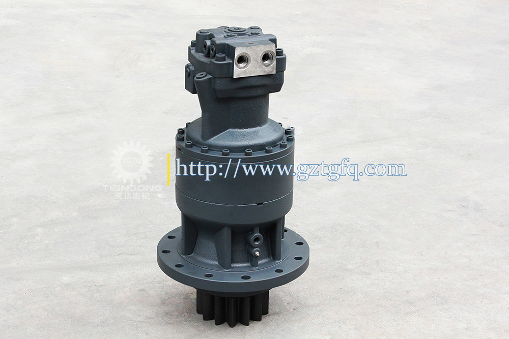 SH200 Steel Polished SH210-5 Excavator Swing Gearbox With Motor Spare Part KRC0209 KRC0226