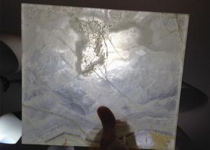 China SGS Bacstone Glass Panel With 1-2mm Thin Natural Stone factory