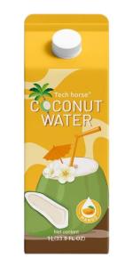 China Private Label Coconut Water Tetra Pak Drink Filling Free Sample 1000ml OEM factory