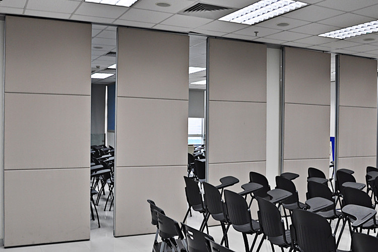Sliding Home Fabric Office Accordion Partition Walls Movable Demountable