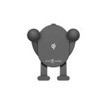 8mm 5W Car Mount Qi Wireless Charger Vent Mount Magnetic Phone Holder ABS