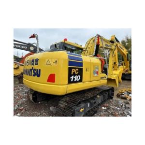China 11000 KG Moving Type Crawler Chain Komatsu- Pc 110-7 Used Excavator In Good Condition factory