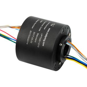 China IP54 Protection Through Hole Slip Ring 300 Rpm Rotating Speed factory