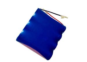 China Customized Rechargeable ICR18650 Lithium Battery Pack 1S4P 3.6V12Ah for Electronic Toys factory