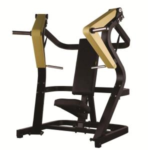China Gym Equipment Strength Training Back Arms Shoulder Exercise Plate Loaded Chest Press Machine factory