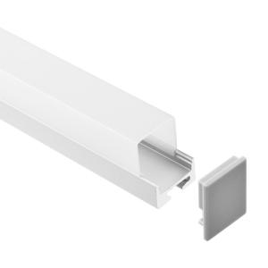 China Three Sides LED Extrusion Channel , 6063 Alloy LED Light Aluminium Profile factory
