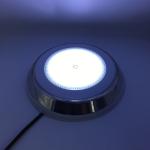 316 Stainless Steel RGB Pool Light 18W Resin Filled Flat Underwater Lighting