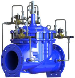 China Electrical Type Water Control Valve Pump Control Valve Ductile Iron Body Epoxy Coated factory