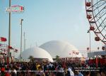 Steel Structure 60m Diameter Geodesic Dome Tents For Outdoor Exhibition