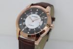 Sapphire Glass Automatic Luxury Stainless Steel Watch With Pin Buckle , Round
