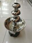 2-6 Layer Electric Chocolate Fountain For Banquet Stainless Steel 304 Material