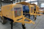 40m3 / H Electric Concrete Pump Small Size For Bridge Construction 45kw Power