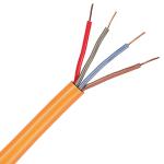 Copper Conductor 1.5mm 2 Core Shielded Red Fire Alarm Cable TC CU CCA BS 6387