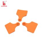 ISO11785 TOP TPU 80mm Plastic Round Tamper Proof Sheep Goat Cow Ear Tag For