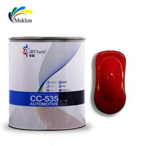 China Bright Color Car Refinish Paint High Solid Content 1K Basecoat Color Auto Paint factory
