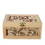 Custom Logo Natural Wooden Gift Packaging Box Engraved Sustainable